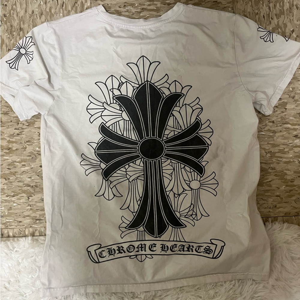 Vintage chrome hearts tee